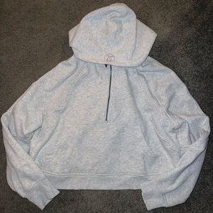 Lululemon scuba over sized crop- XL/XXL has some minor stains on the sleeve